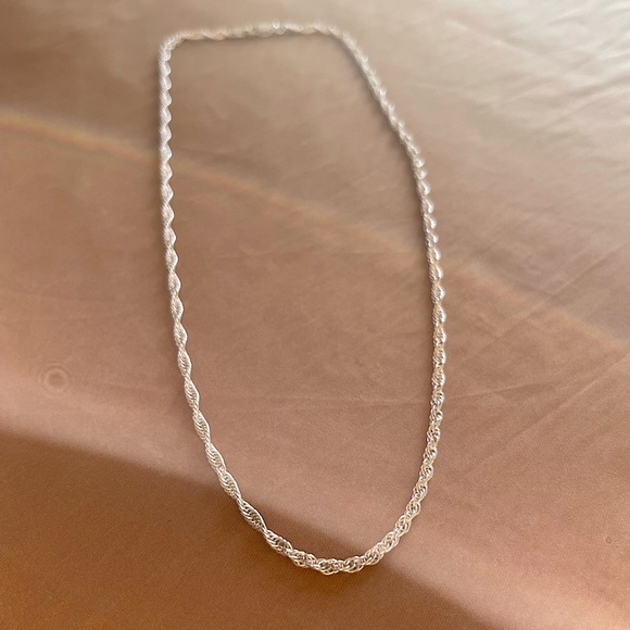 Jewelry - Silver Rope Chain Necklace
